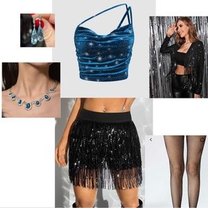 All items in first picture as a bundle. You can make the whole place shimmer! ;)